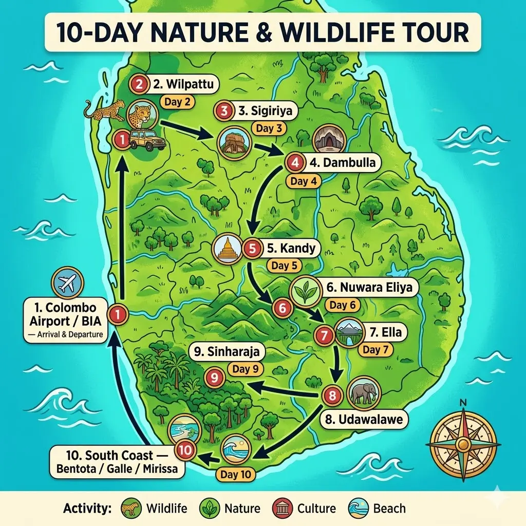 Sri Lanka Nature & Wildlife Tour